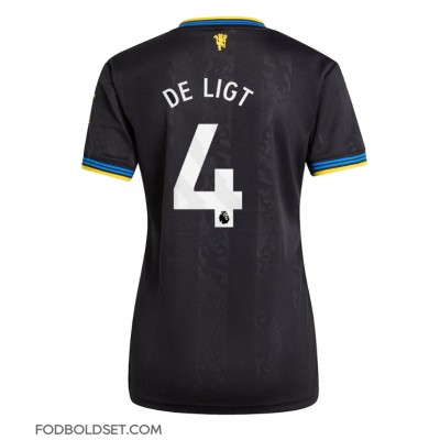 Manchester United Matthijs de Ligt #4 Tredjetrøje Dame 2025-26 Kortærmet Manchester United Matthijs de Ligt #4 Tredjetrøje Dame 2025-26 Kortærmet